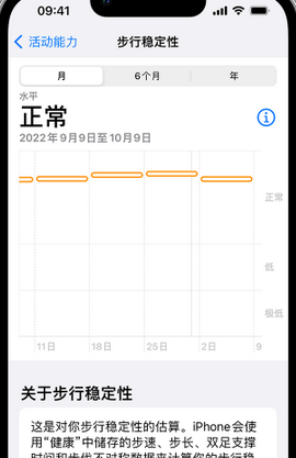 蓟州iPhone手机维修如何在iPhone开启'步行稳定性通知'