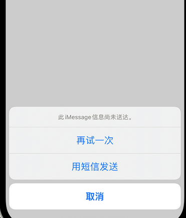 蓟州apple维修iPhone上无法正常发送iMessage信息