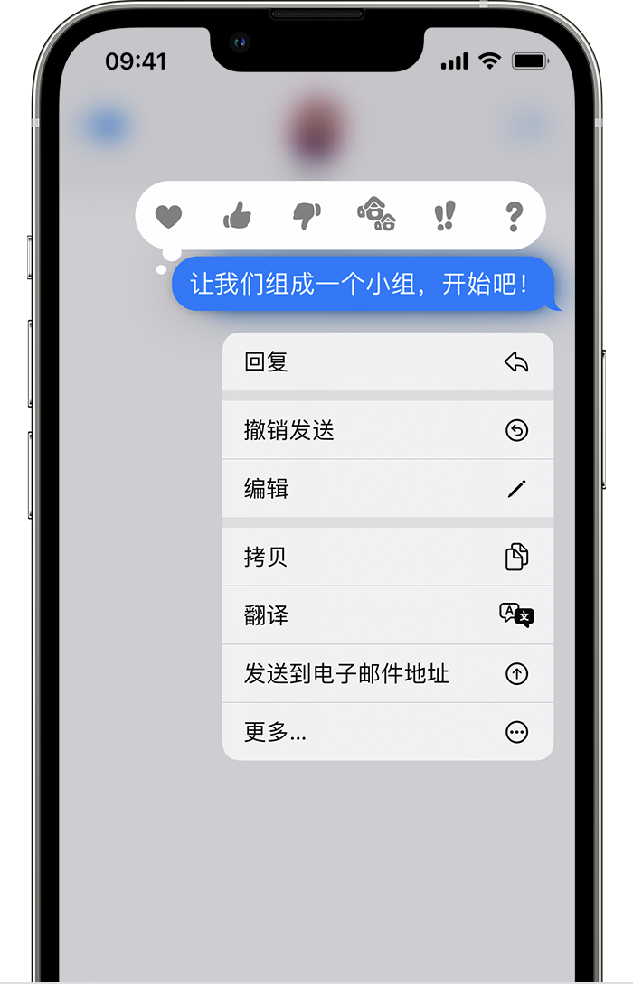 蓟州苹果手机维修分享iPhone 信息发送后多长时间内可以撤回或编辑 