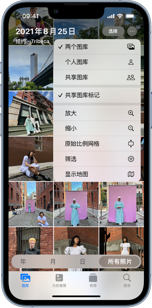 蓟州苹果手机维修分享升级 iOS 16.1 后，如何设置或加入 iCloud 共享照片图库 