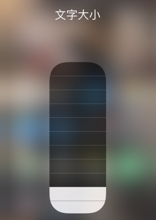 蓟州苹果手机维修分享小技巧：在 iPhone 控制中心快速调节字体大小 