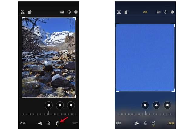 蓟州苹果手机维修分享iPhone手机如何使用裁剪功能隐藏照片 