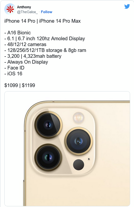 蓟州苹果14维修分享iPhone 14全系涨价 
