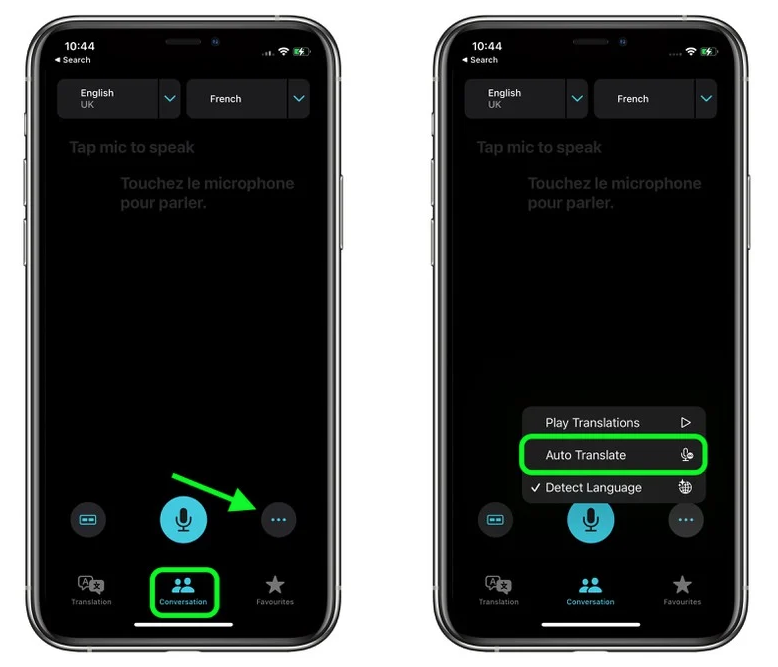蓟州苹果手机维修分享iOS 15 “翻译” App 新改进 