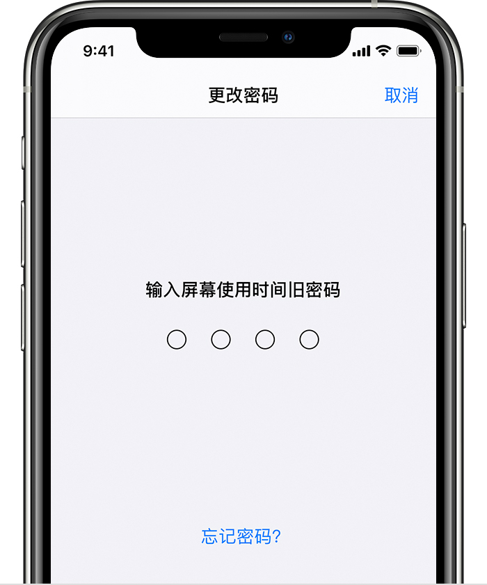 蓟州苹果手机维修分享iOS 14 忘记屏幕使用时间密码怎么办 